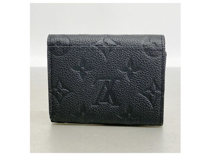 Louis Vuitton Tri-fold Wallet Monogram Empreinte Portefeuille Zoe Black - view 5