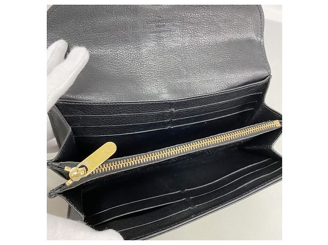 Louis Vuitton Mahina Portefeuille Iris Long Wallet Negro - vista 3
