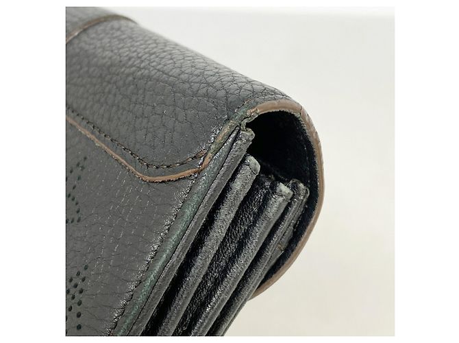 Louis Vuitton Mahina Portefeuille Iris Long Wallet Negro - vista 5
