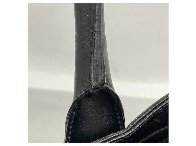 Borsa Tote Gucci GG Canvas Nero Beige - vista 10