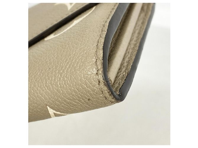 Louis Vuitton Bicolor Long Wallet Grey Cream - view 5