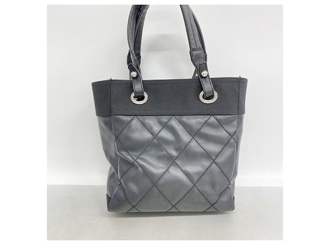 Saco Tote Chanel Paris Biarritz Preto - vista 10