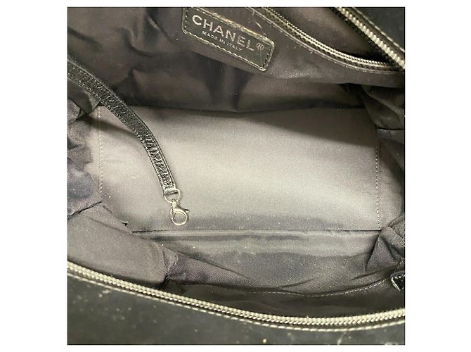 Saco Tote Chanel Paris Biarritz Preto - vista 4