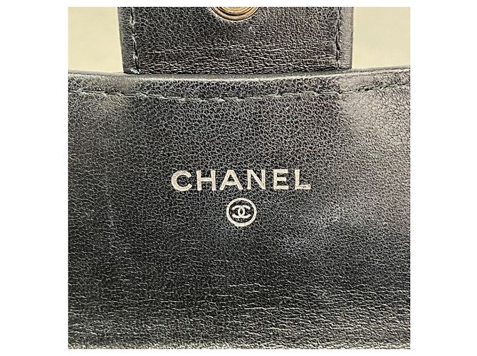 Chanel Matelassé Lambskin Long Wallet Black - view 4