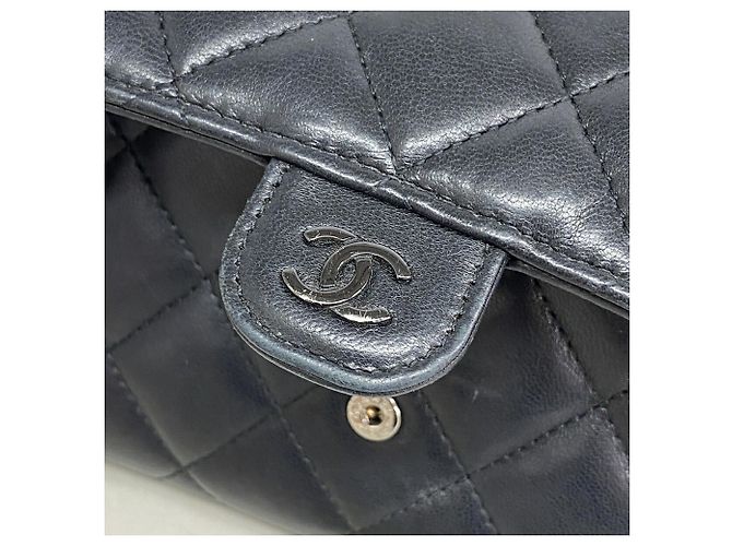 Chanel Matelassé Lambskin Long Wallet Black - view 7