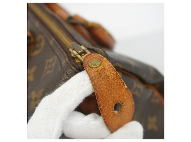 mala Louis Vuitton Monogram Speedy 30 Marrom - vista 11