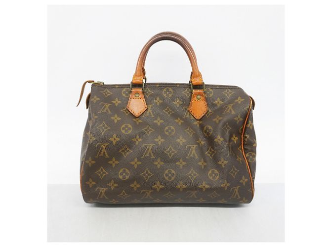 mala Louis Vuitton Monogram Speedy 30 Marrom - vista 15
