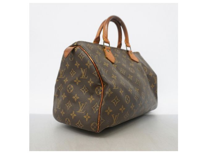 mala Louis Vuitton Monogram Speedy 30 Marrom - vista 2