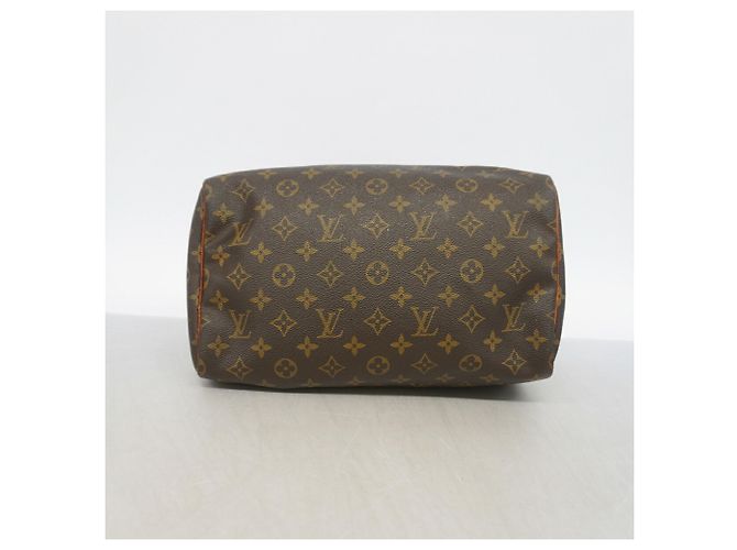 mala Louis Vuitton Monogram Speedy 30 Marrom - vista 3