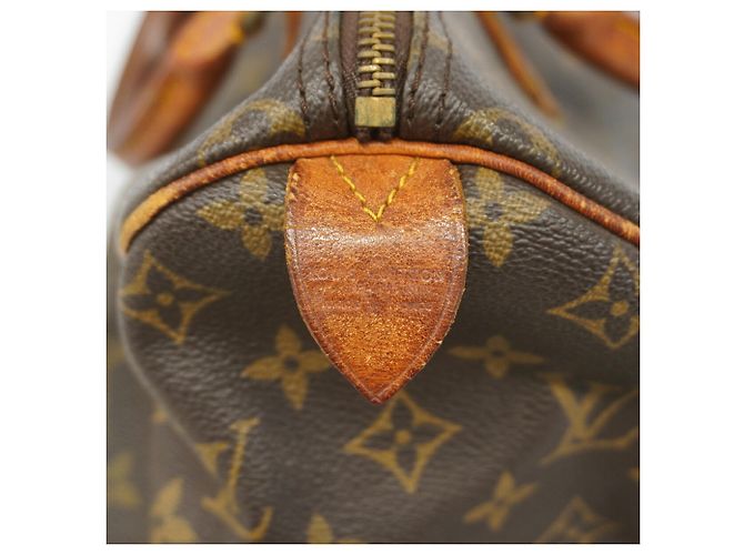 mala Louis Vuitton Monogram Speedy 30 Marrom - vista 5