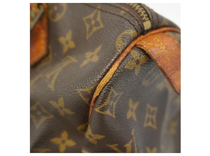mala Louis Vuitton Monogram Speedy 30 Marrom - vista 7