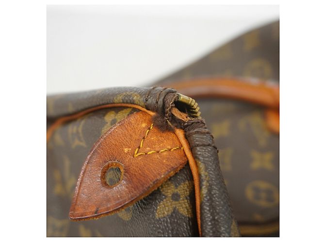 mala Louis Vuitton Monogram Speedy 30 Marrom - vista 9