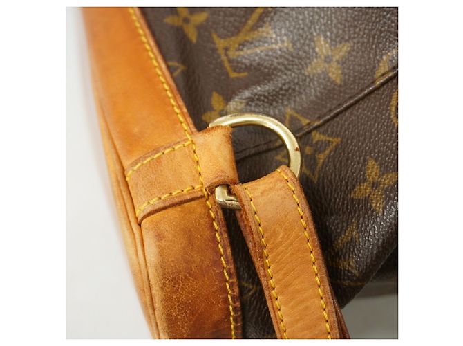 Louis Vuitton Monogram Montsouris GM Backpack Brown - view 11