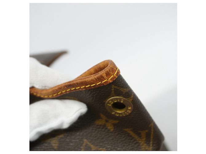 Louis Vuitton Monogram Montsouris GM Backpack Brown - view 7