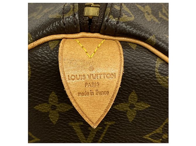Bolsa Louis Vuitton Boston Monogram Keepall 50 Marrom - vista 5