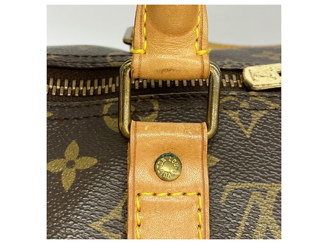 Bolsa Louis Vuitton Boston Monogram Keepall 50 Marrom - vista 9