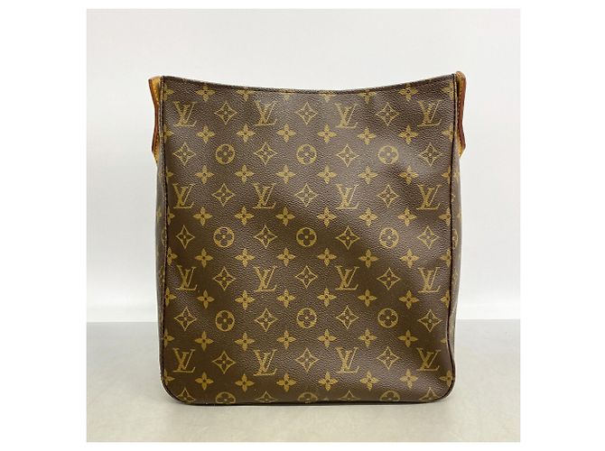 Louis Vuitton Monogram Looping GM Shoulder Bag Brown - view 10