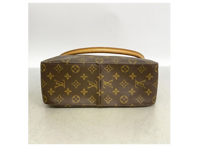 Louis Vuitton Monogram Looping GM Shoulder Bag Brown - view 3