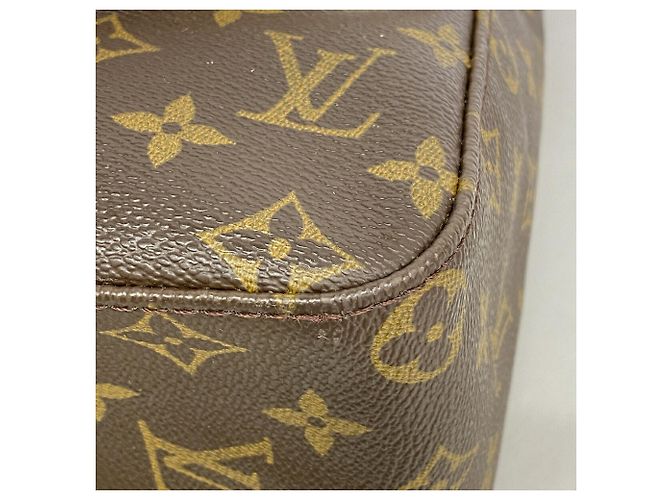 Louis Vuitton Monogram Looping GM Shoulder Bag Brown - view 6