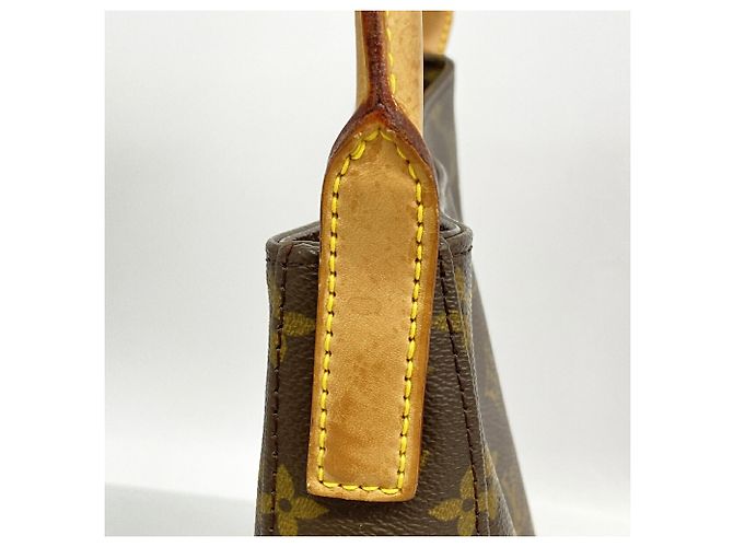 Louis Vuitton Monogram Looping GM Shoulder Bag Brown - view 9