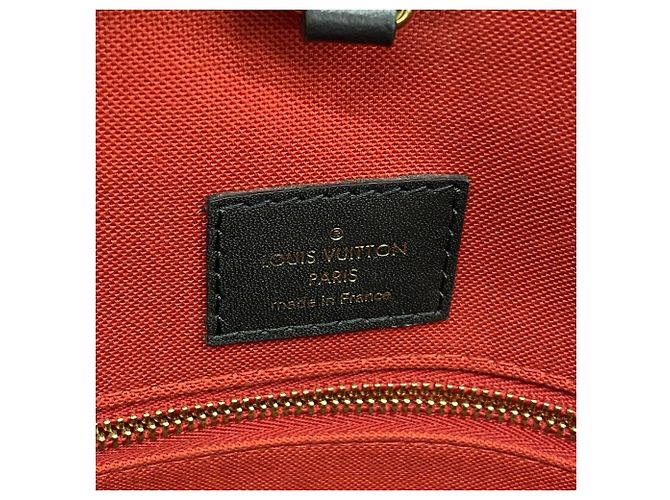Borsa Tote Louis Vuitton Monogram Giant Reverse OnTheGo MM Marrone - vista 5