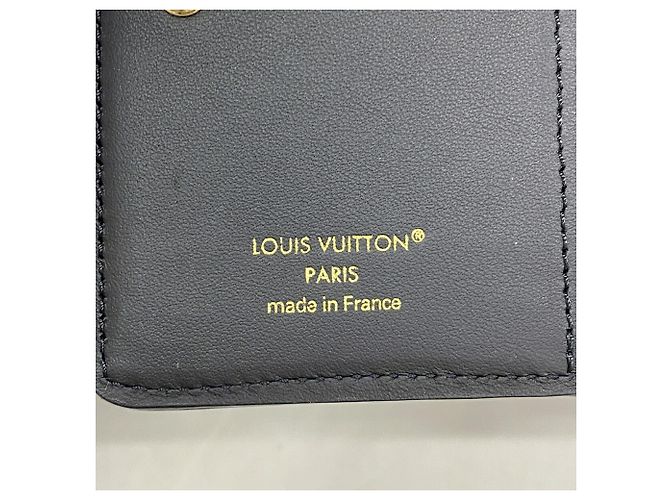 Louis Vuitton Monogram Portefeuille Lou Wallet Preto - vista 4