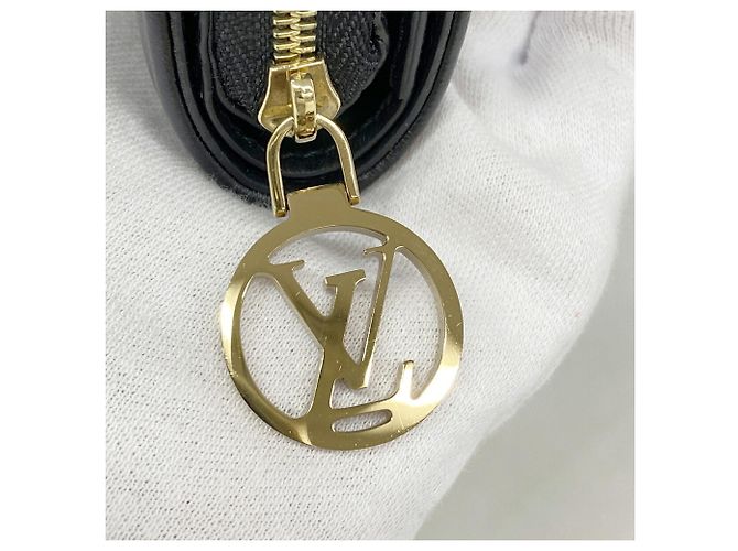 Louis Vuitton Monogram Portefeuille Lou Wallet Preto - vista 7