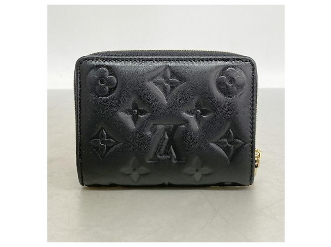 Louis Vuitton Monogram Portefeuille Lou Wallet Preto - vista 8