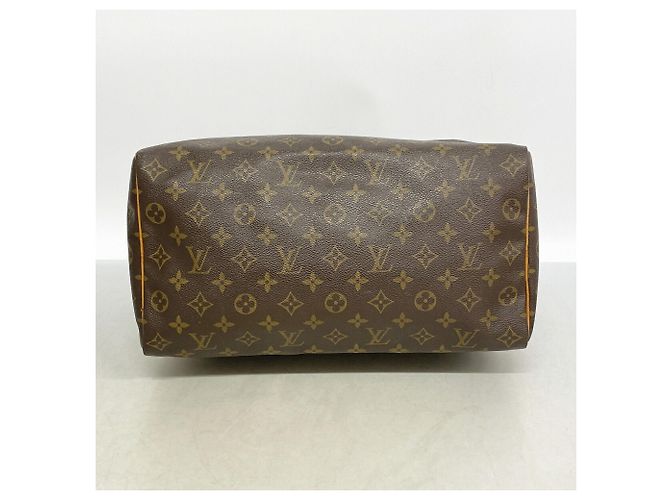 Bolso Louis Vuitton Monogram Speedy 35 Castaño - vista 3