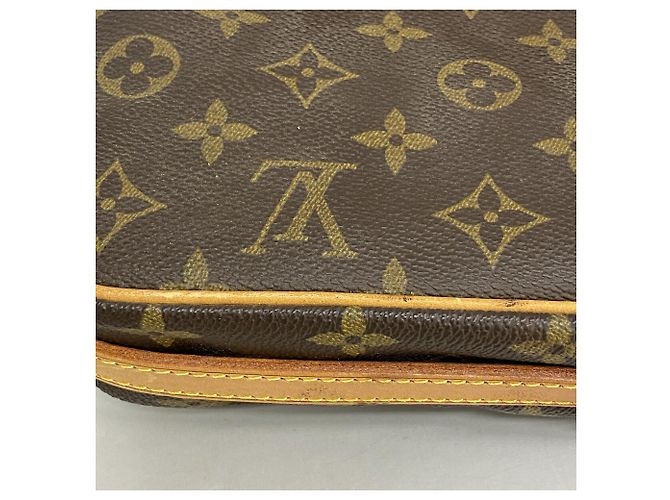 Sac à épaule Louis Vuitton Monogram Saint Germain 28 Marron - vue 6