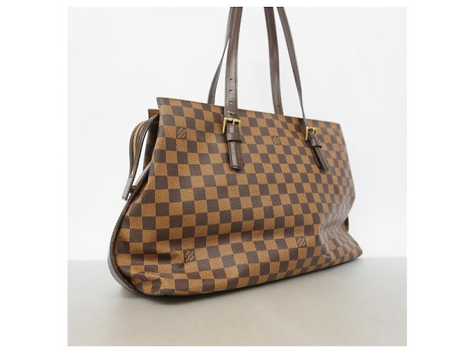 Borsa a tracolla Louis Vuitton Damier Chelsea N51119 Ebene Damier ebene - vista 2