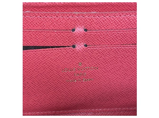 Louis Vuitton Monogram Portefeuille Clemence Long Wallet Marrom Rosa - vista 4