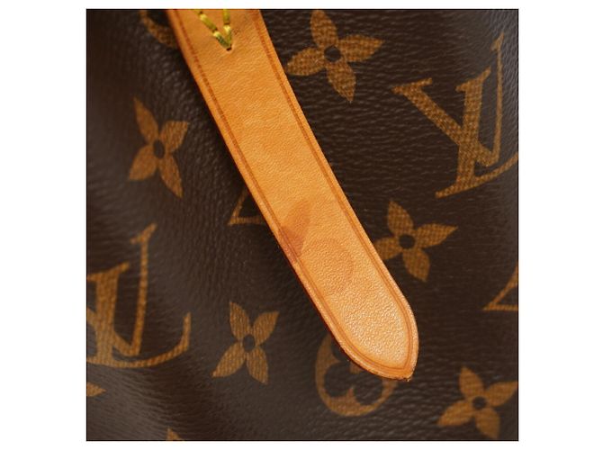 Bolsa Louis Vuitton Monogram Montaigne BB Marrom - vista 9