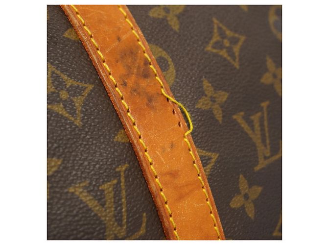 Louis Vuitton Boston Monogram Keepall 50 Castaño - vista 13