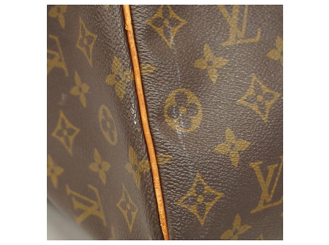 Louis Vuitton Boston Monogram Keepall 50 Castaño - vista 9