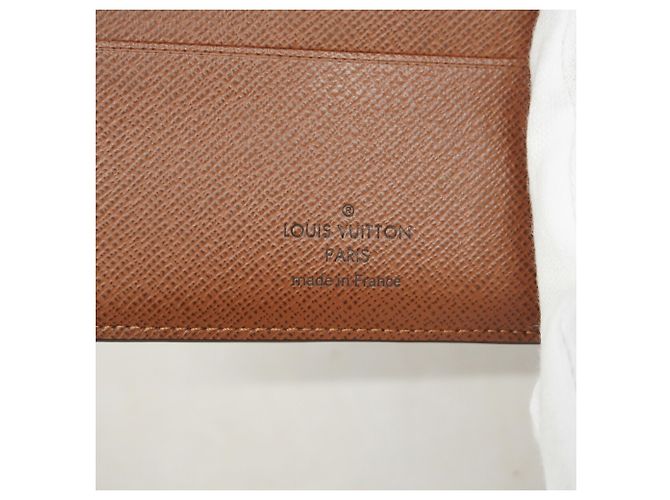 Louis Vuitton Brown Monogram Bill Wallet - view 4