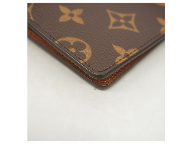 Louis Vuitton Brown Monogram Bill Wallet - view 5
