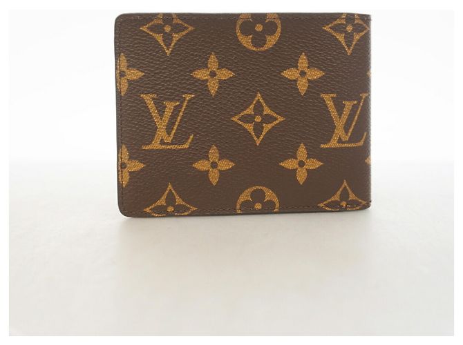 Louis Vuitton Brown Monogram Bill Wallet - view 7