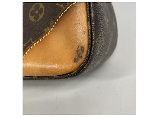 Louis Vuitton Monogram Boulogne 35 Schultertasche Braun - Ansicht 8