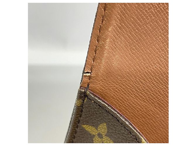 Sac à épaule Louis Vuitton Monogram Cartouchiere GM Marron - vue 10
