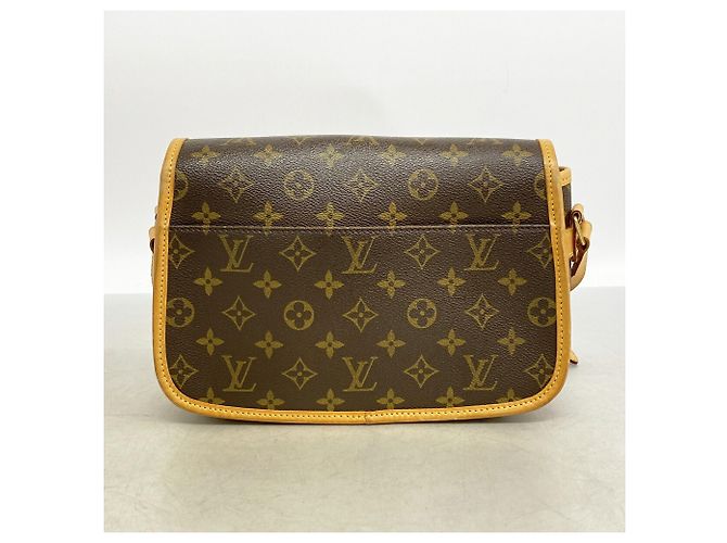 Bolso de hombro Louis Vuitton Monogram Sologne Castaño - vista 12
