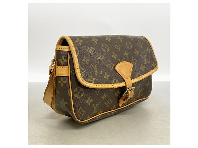 Bolso de hombro Louis Vuitton Monogram Sologne Castaño - vista 2