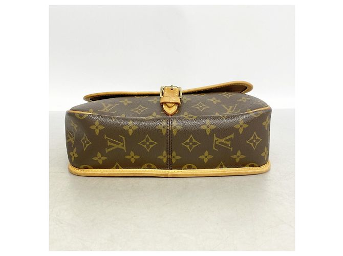 Bolso de hombro Louis Vuitton Monogram Sologne Castaño - vista 3