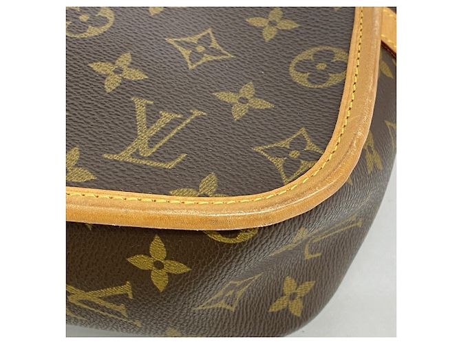 Bolso de hombro Louis Vuitton Monogram Sologne Castaño - vista 8