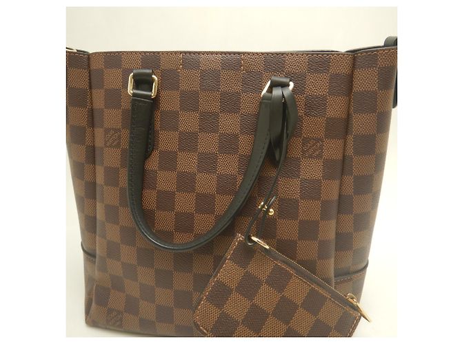 Borsa Tote Louis Vuitton Damier Belmont NV MM Damier ebene - vista 12