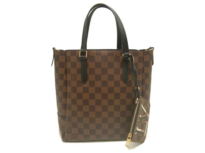 Borsa Tote Louis Vuitton Damier Belmont NV MM Damier ebene - vista 2