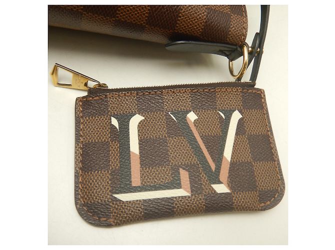 Borsa Tote Louis Vuitton Damier Belmont NV MM Damier ebene - vista 22