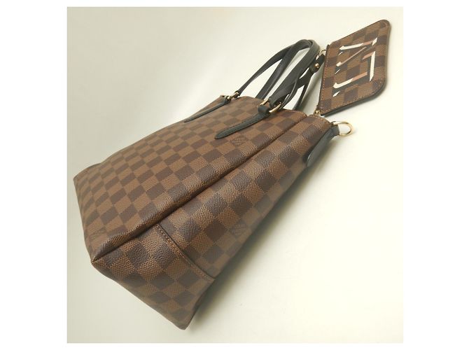 Borsa Tote Louis Vuitton Damier Belmont NV MM Damier ebene - vista 4