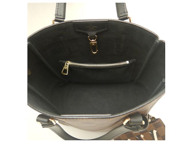Borsa Tote Louis Vuitton Damier Belmont NV MM Damier ebene - vista 5