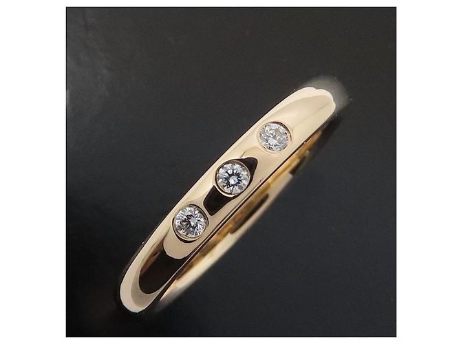 Autre Marque Anello fede impilabile Tiffany & Co. in oro rosa 18K - vista 5